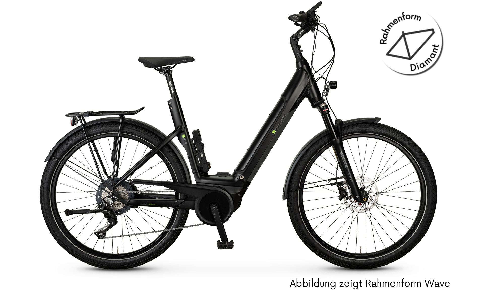 e.bike manufaktur 13ZEHN Diamant – 18° GRAD
