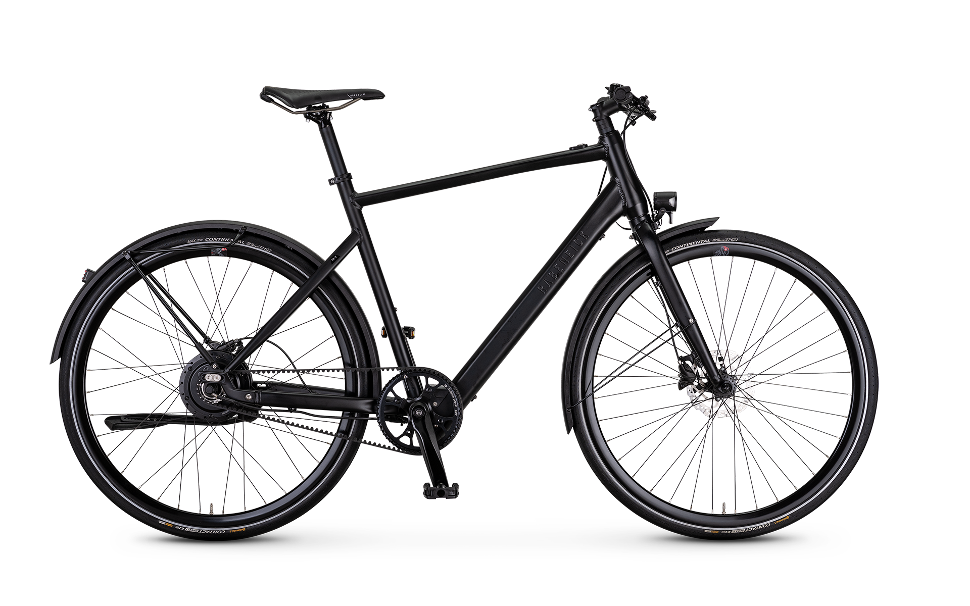 mountainbike per lastschrift Rabeneick TX-E Diamant Riemenantrieb – 18° GRAD