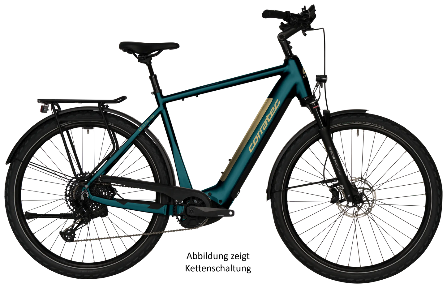 Corratec E-Power Trekking 28 CX8 Belt Diamant