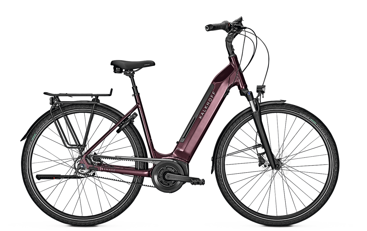 Kalkhoff Image 3.B Excite Wave Rücktritt Riemenantrieb
