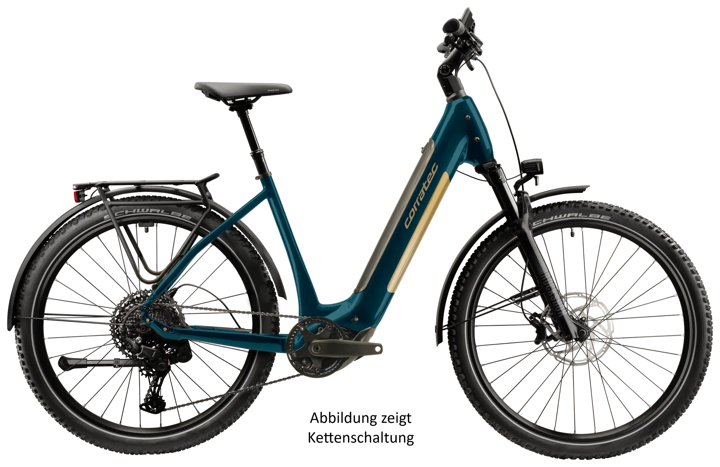 Corratec E-Power Trekking 28 CX8 Belt Wave 