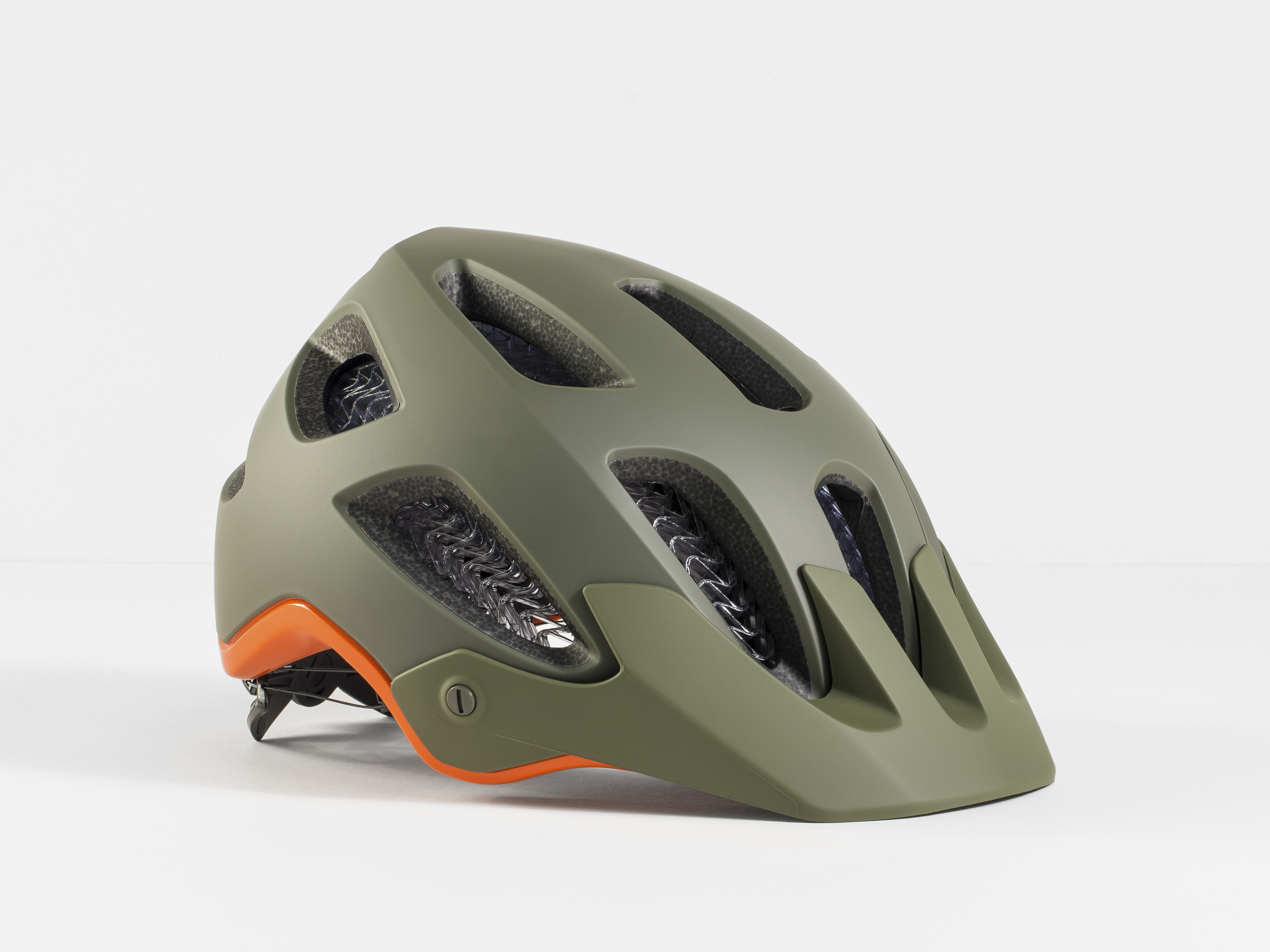 Fahrradhelm Bontrager Rally WaveCel olivgrün